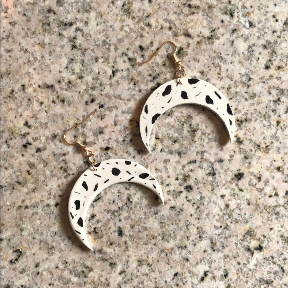 Polymer clay earrings (handmade)